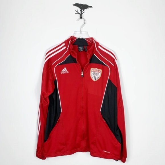 Adidas Aspen United ClimaCool Zip Up Jacket - Picture 1 of 9